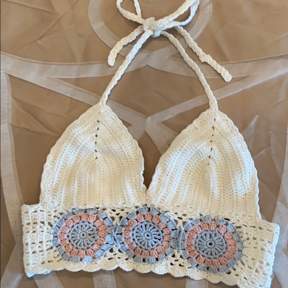 Crochet crop top